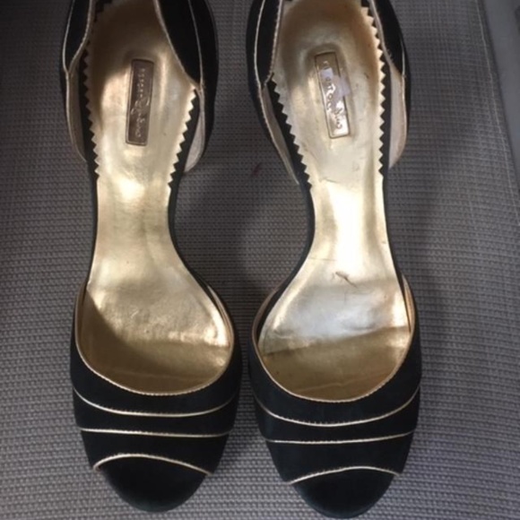 Report Signature Suede Lucite Heels MISMATCH 7.5 8 - Picture 4 of 10